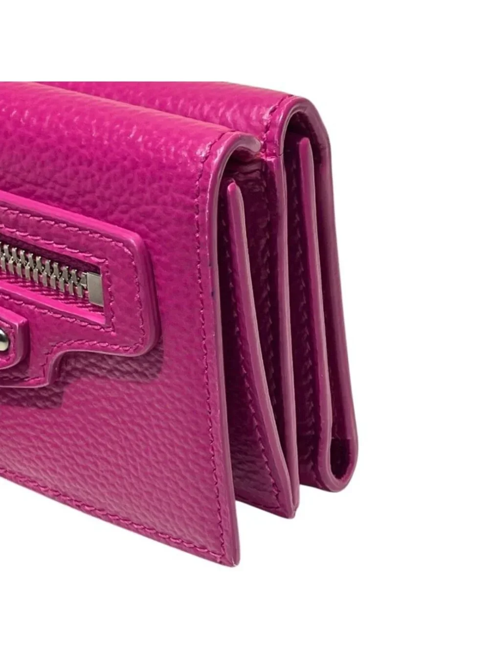 Balenciaga Neo Classic Trifold Wallet Leather